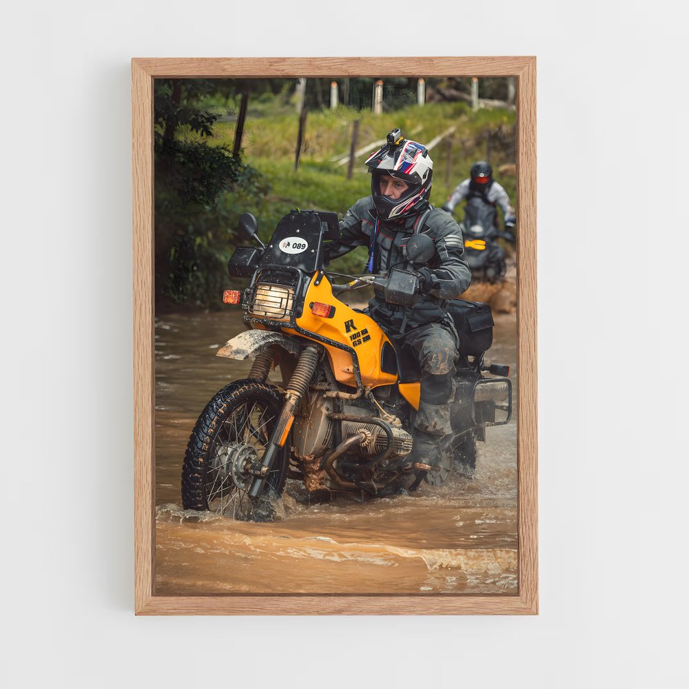 Poster Rivière Sauvage – affiche BMW Motorrad (vue 4)